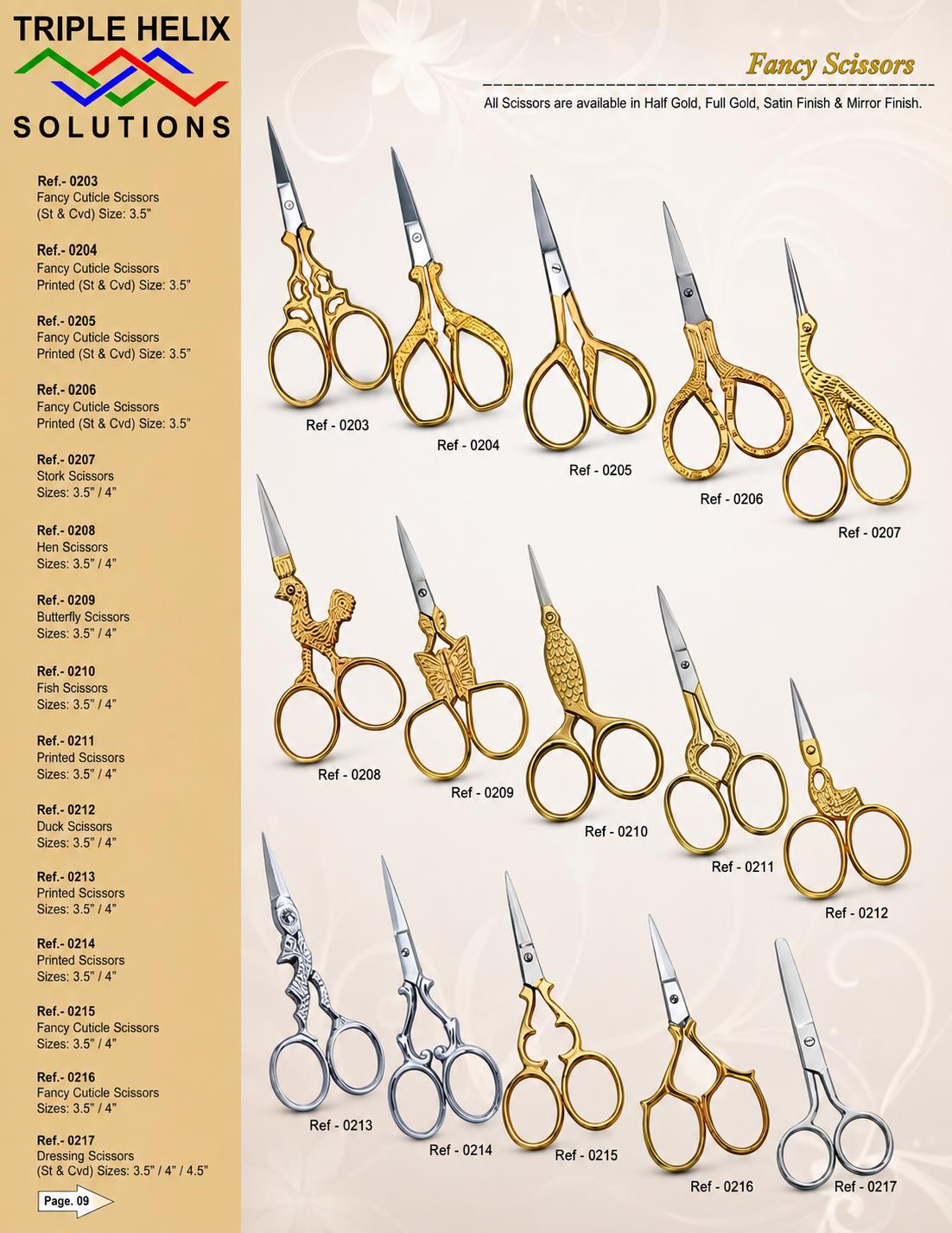 Fancy Scissors β beauty catalogue page 9