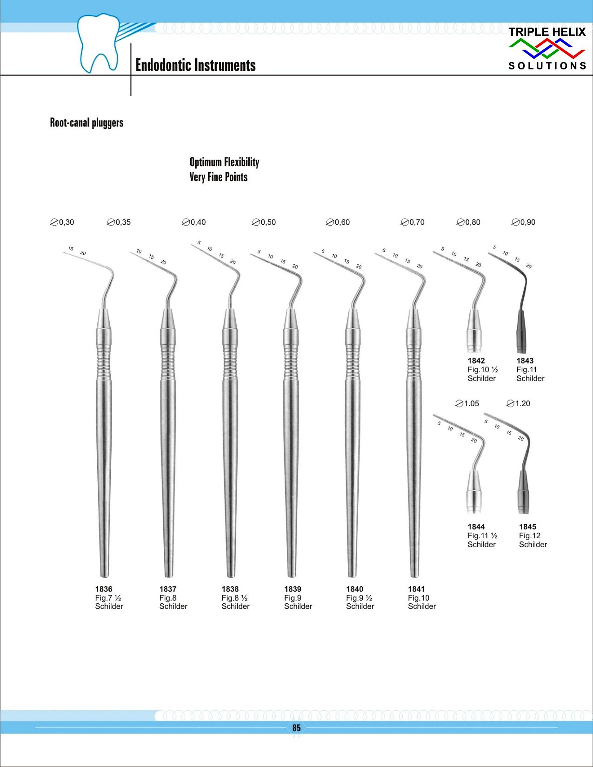 Schilder Root Canal Pluggers - page 85