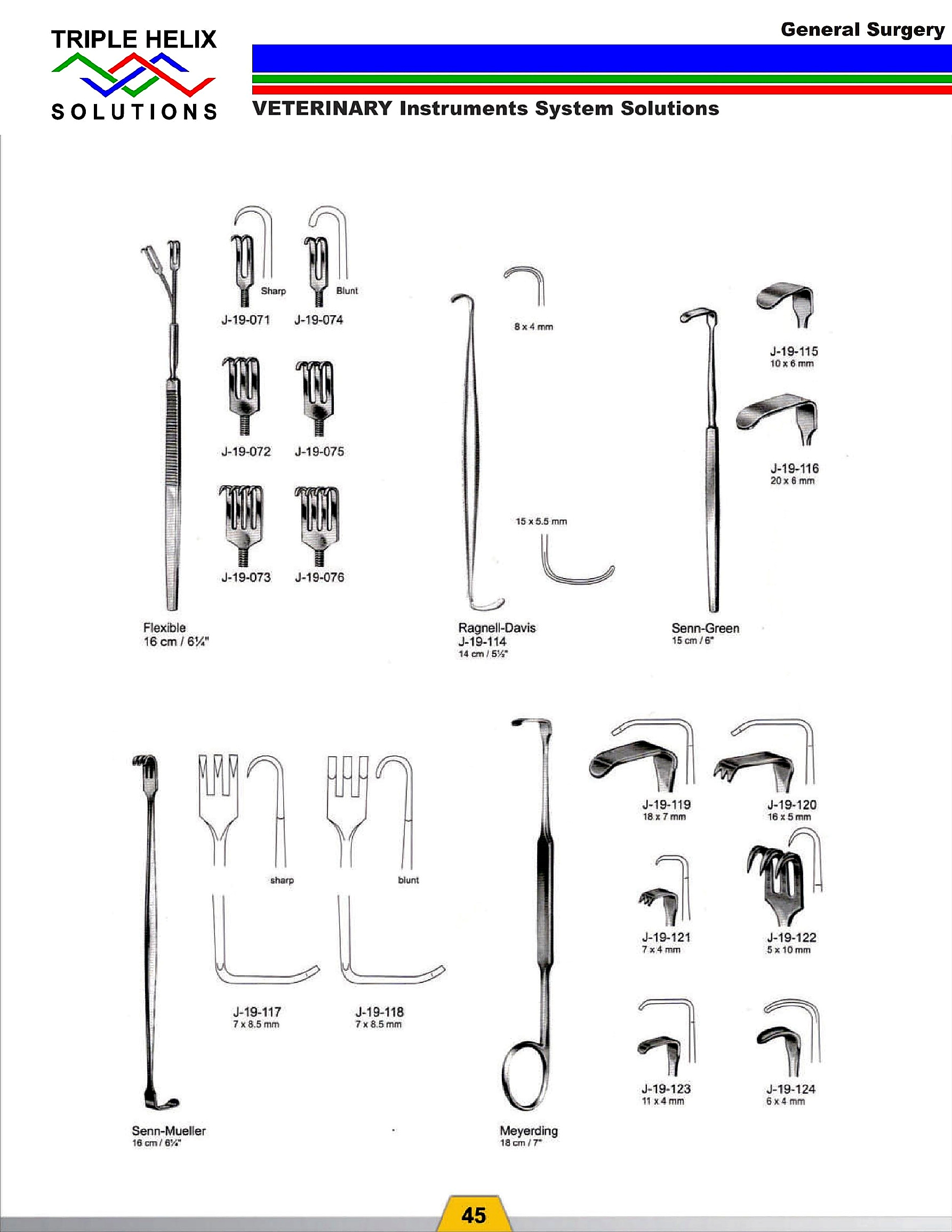 Ragnell-Davis, Senn-Green and Meyerding Retractors - page 37