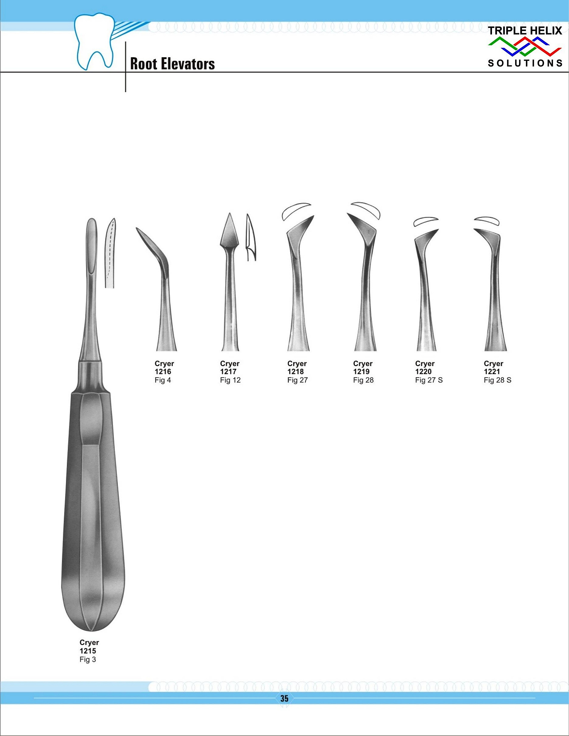 Cryer Root Elevators - page 35