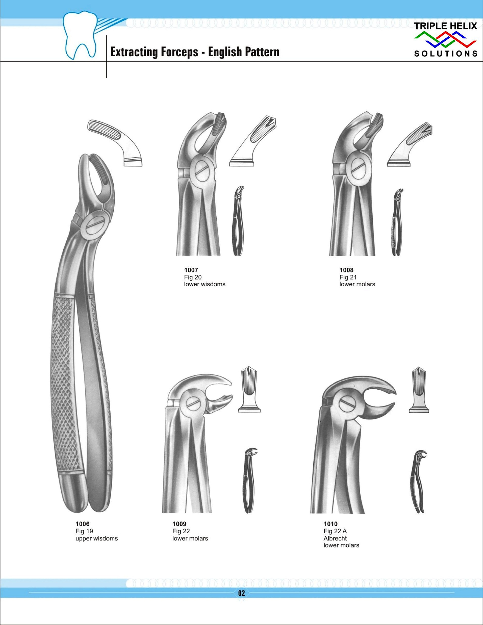 Extraction Forceps — English Pattern - page 2