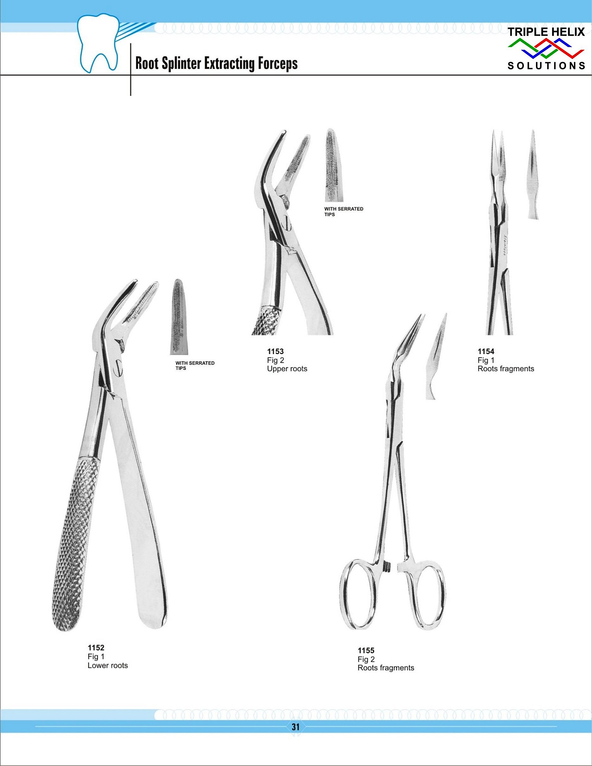 Root Splinter Extracting Forceps - page 31
