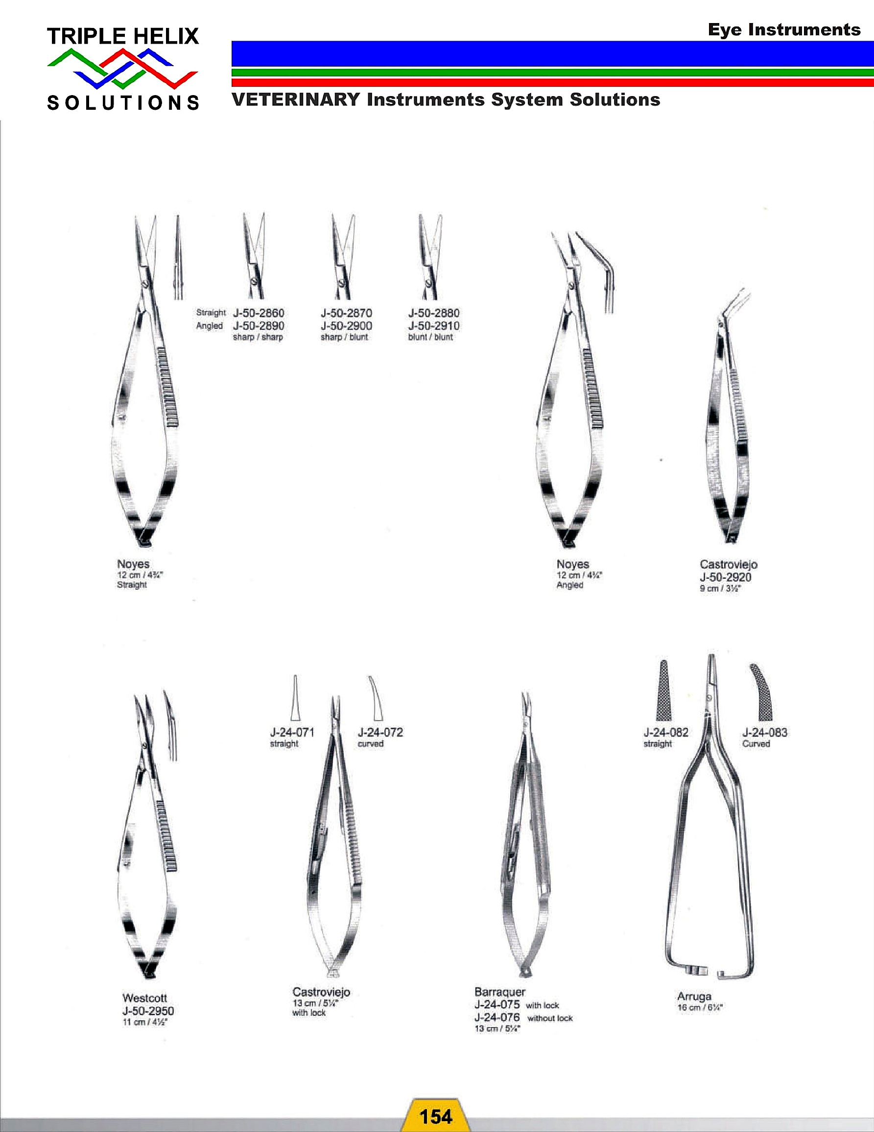 Eye Forceps and Scissors - page 7