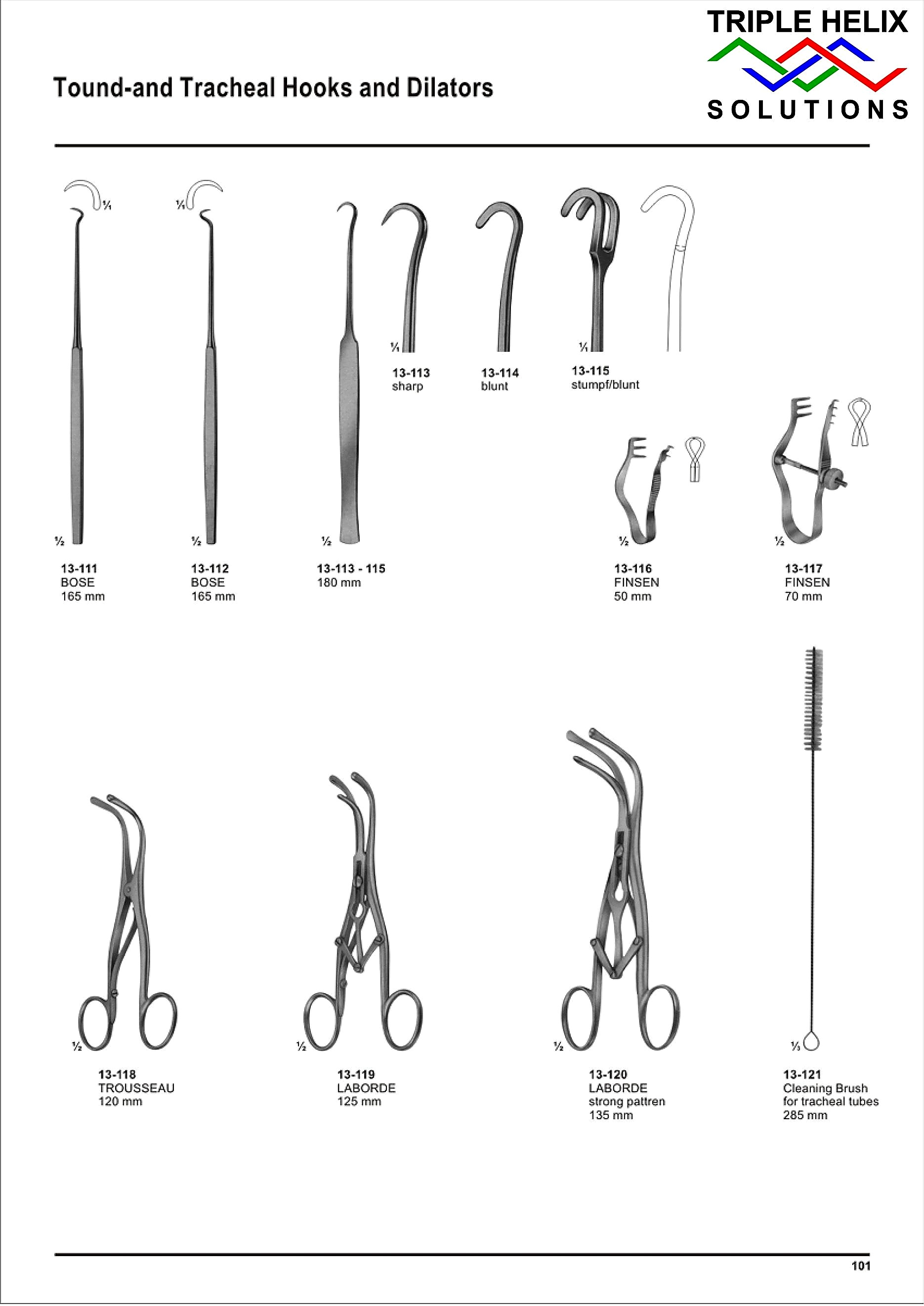 Tonsil and Tracheal Hooks and Dilators - page 101