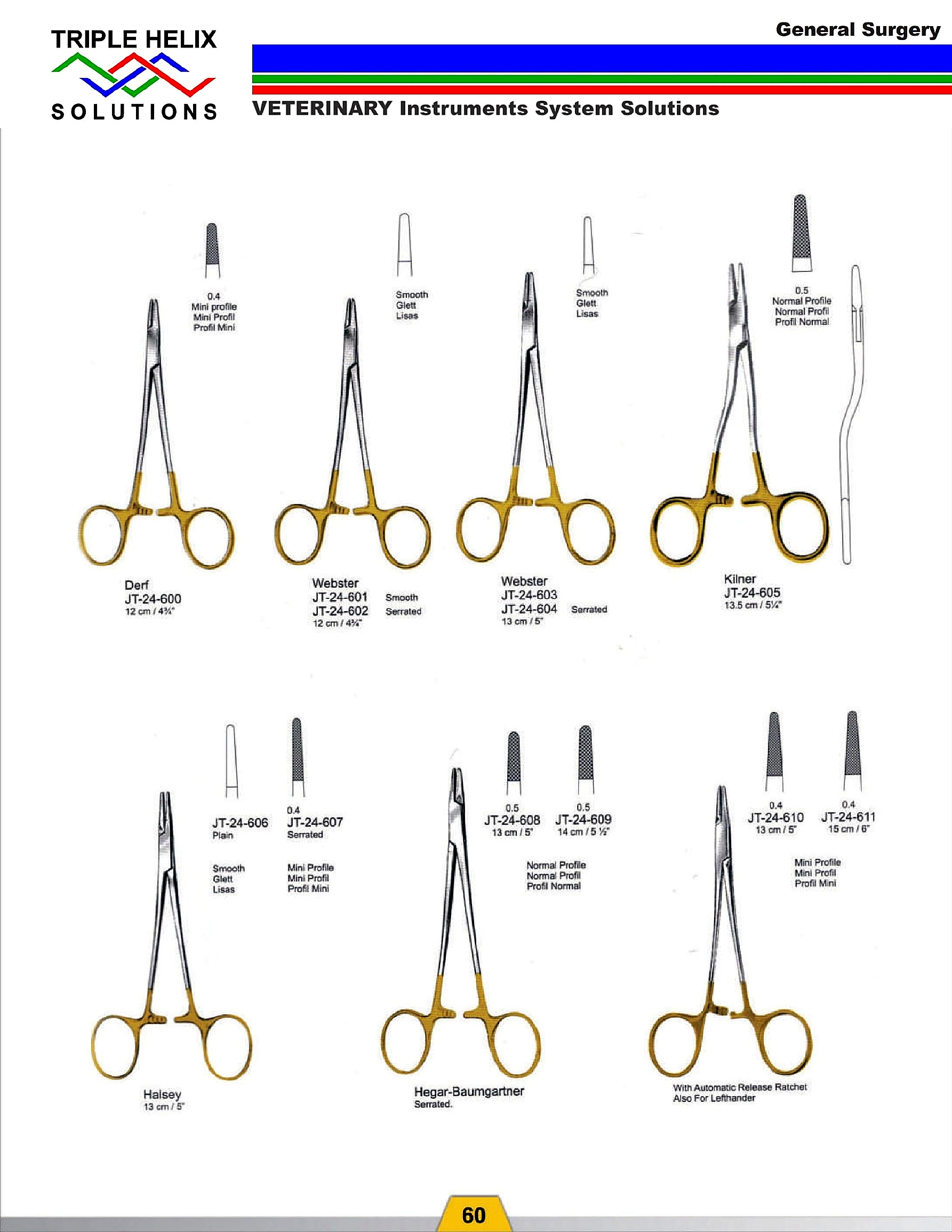 Fine Needle Holders - page 52