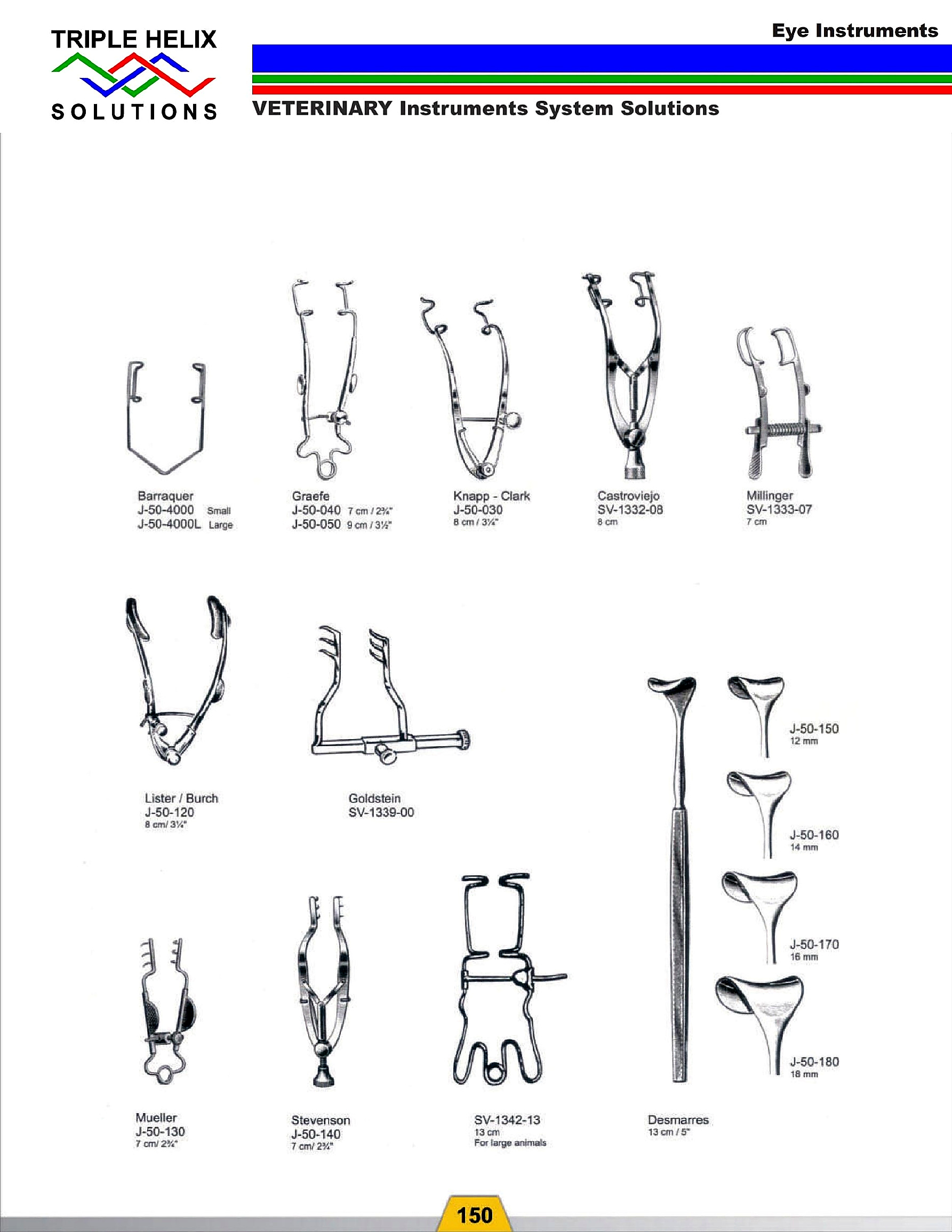Eye Specula and Retractors - page 3