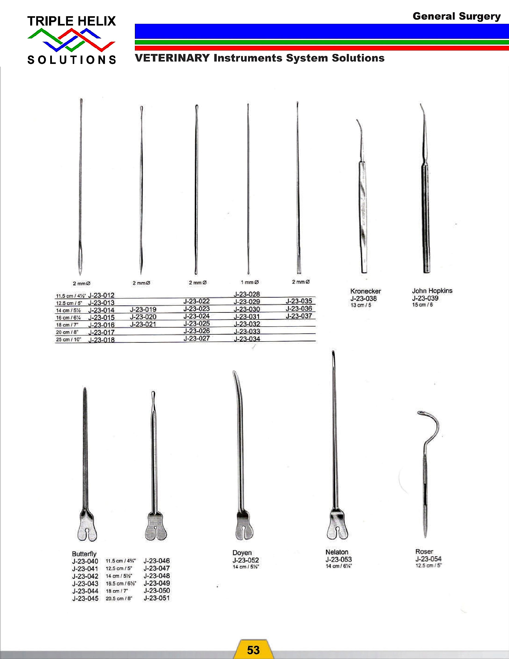 Tracheal Dilators and Probes - page 45