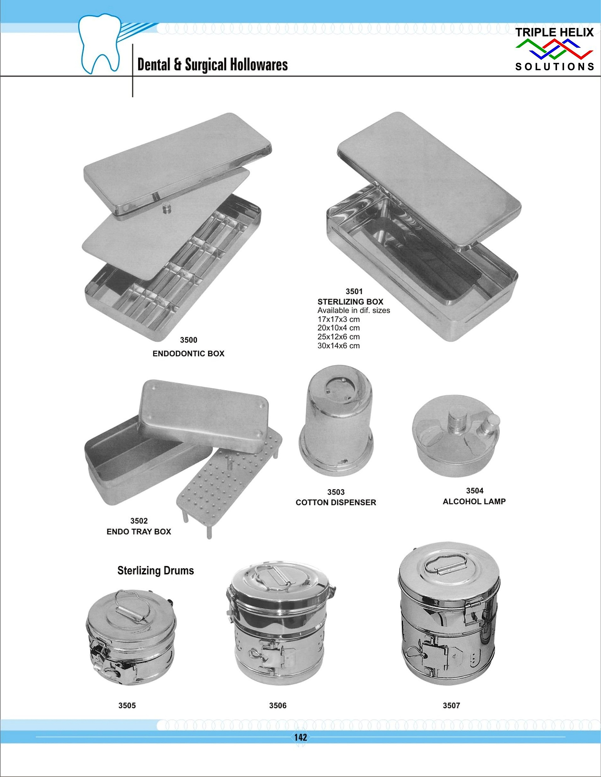 Dental & Surgical Holloware