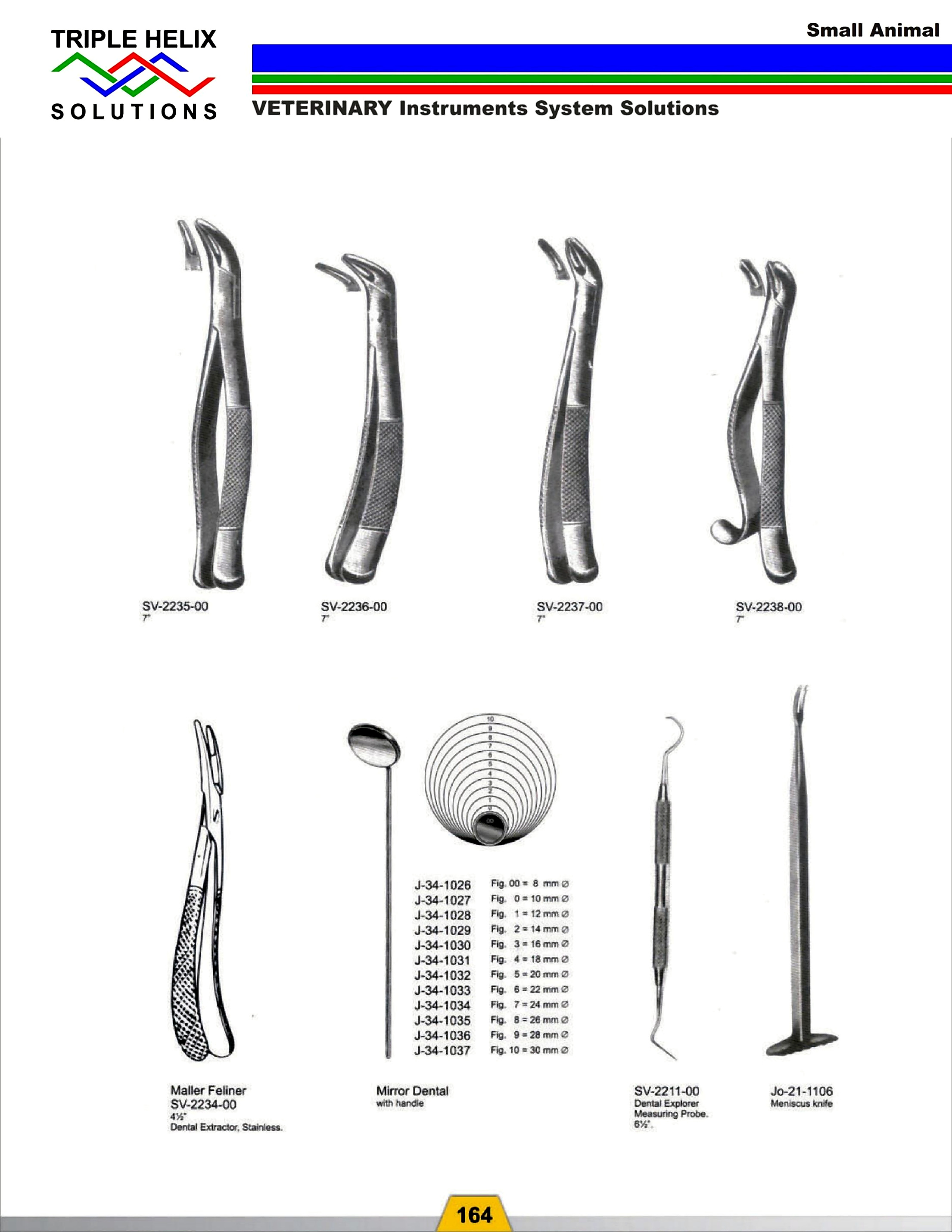 Small Animal Dental Elevators and Instruments - page 6