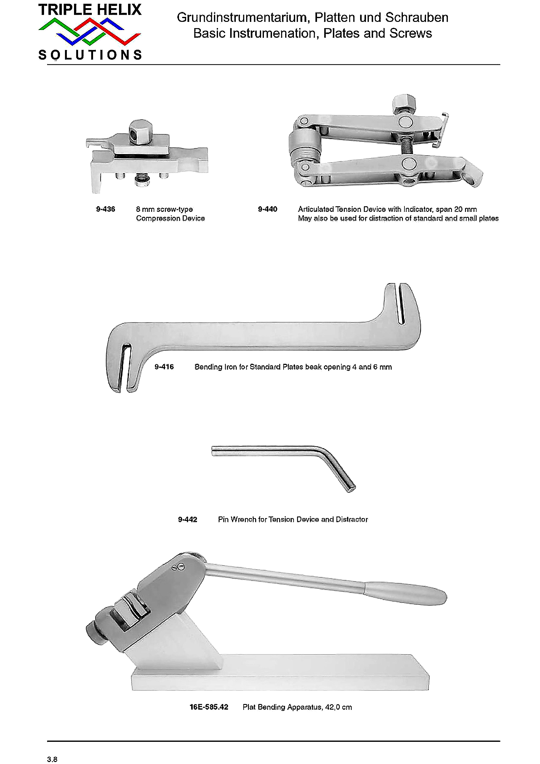 Compression, Tension and Plate Bending Instruments - page 7