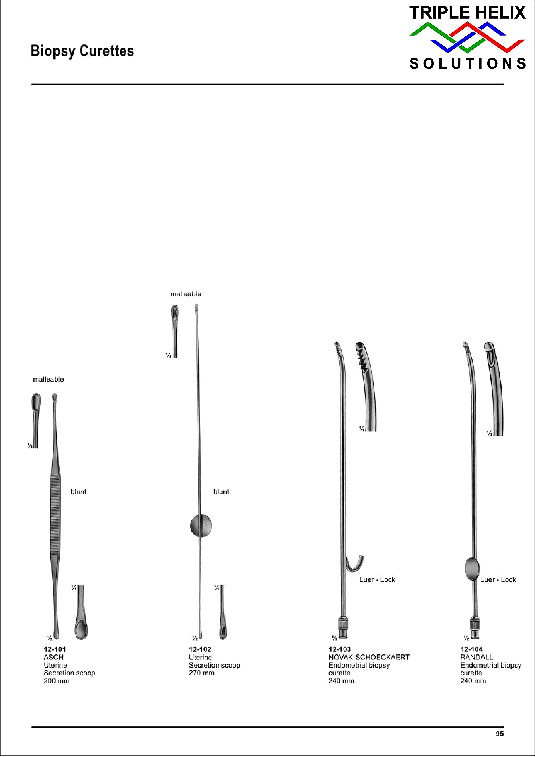 Biopsy Instruments and Curettes