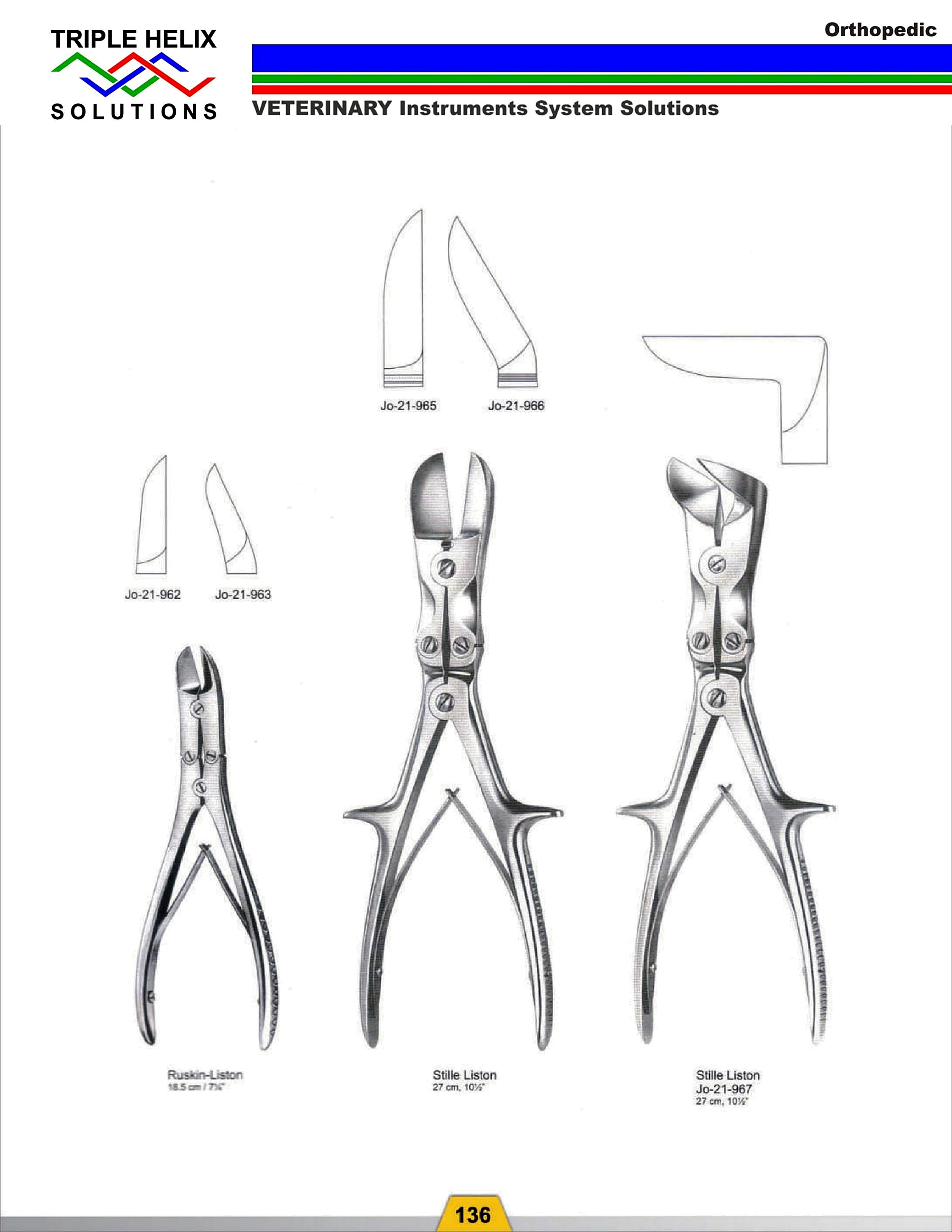 Ruskin-Liston and Stille-Liston Bone-Cutting Forceps - page 40