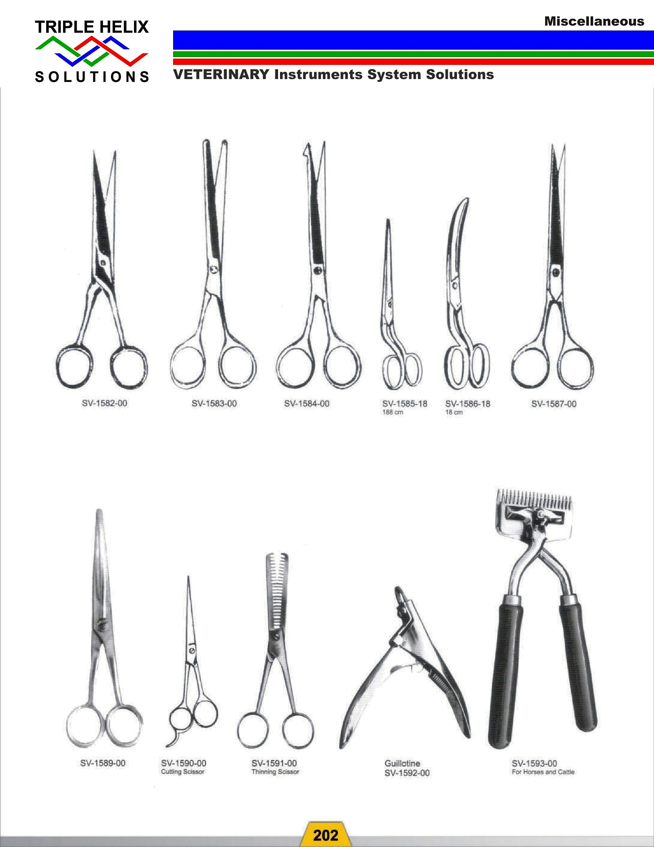 Animal Clippers and Grooming Scissors - page 29