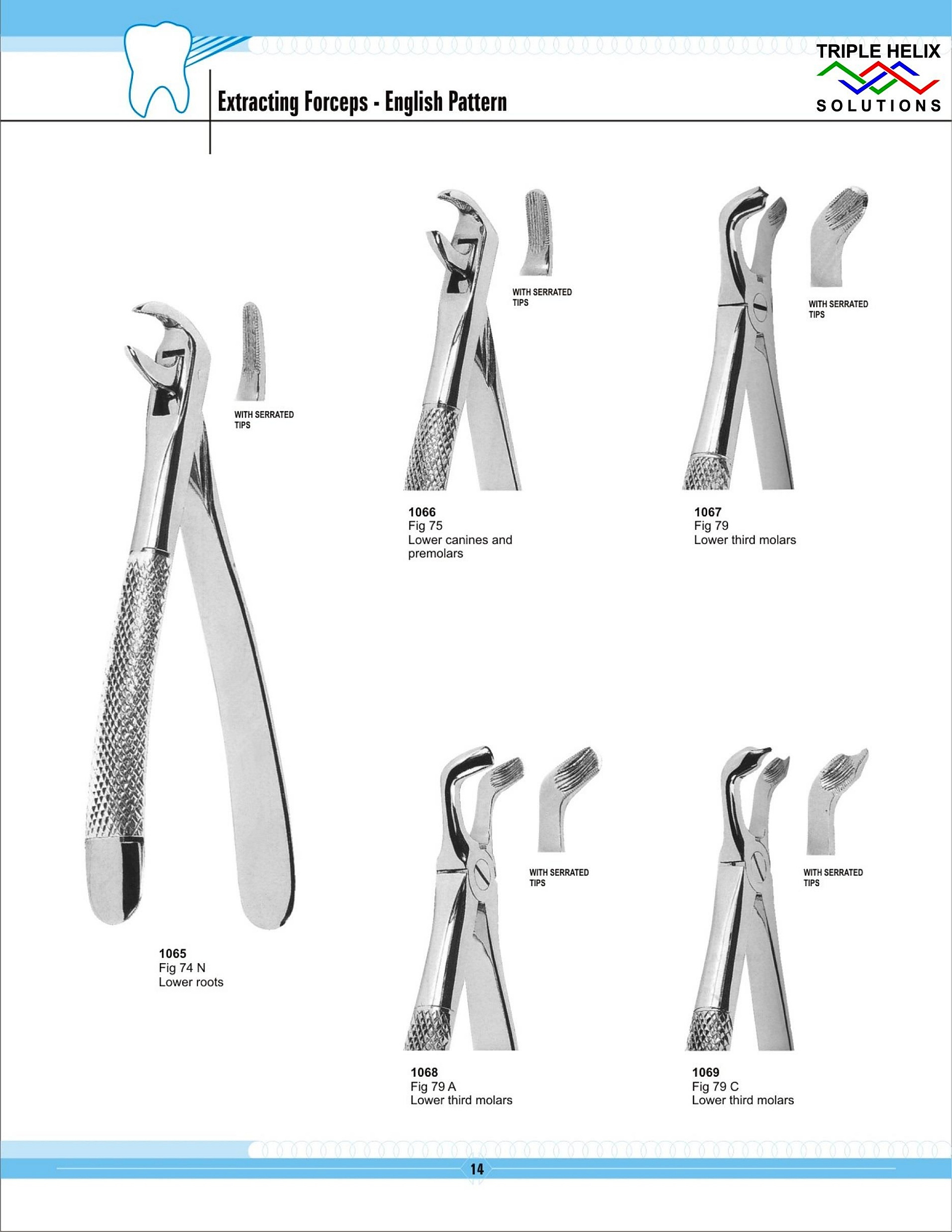 Extraction Forceps — English Pattern - page 14