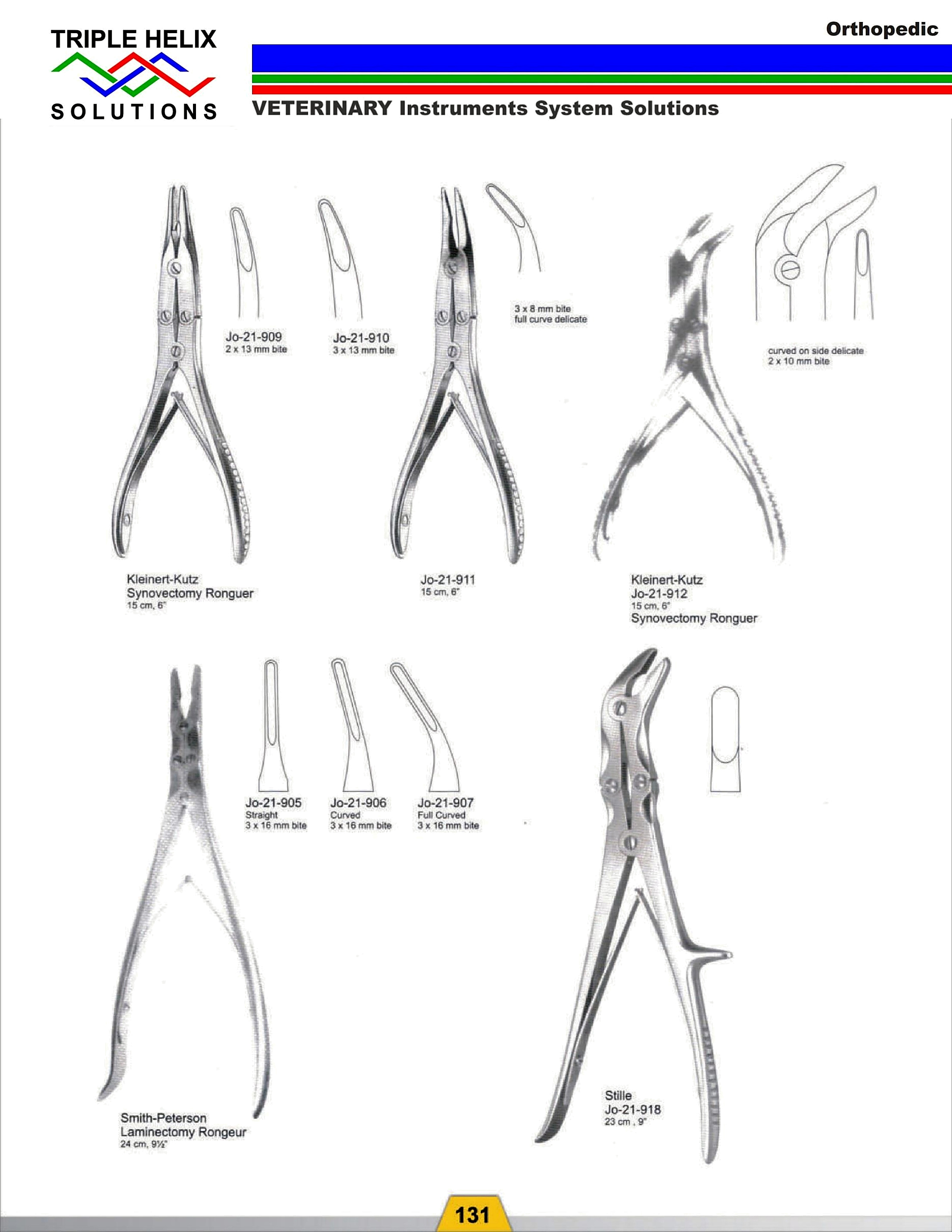 Synovectomy and Laminectomy Rongeurs - page 35