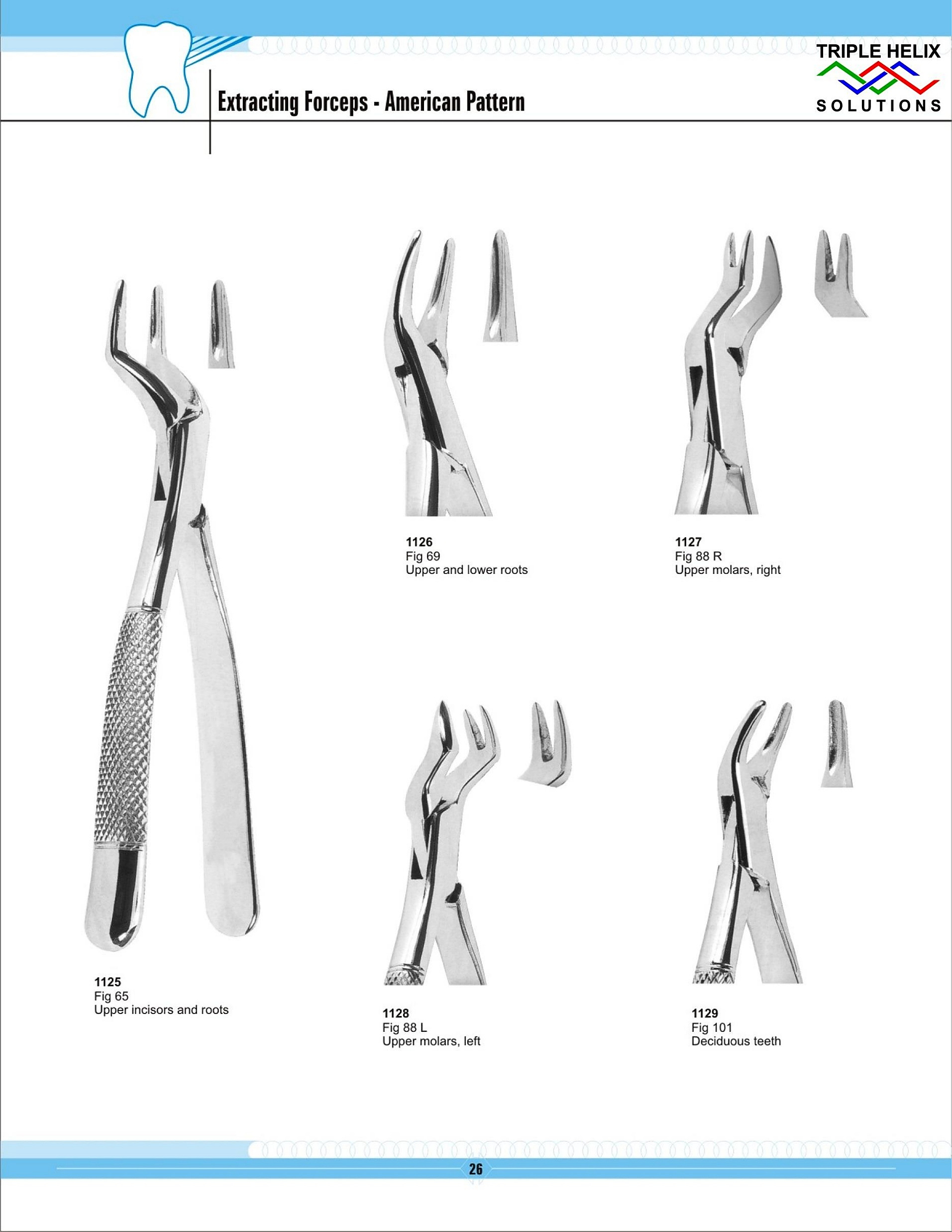 Extraction Forceps — American Pattern - page 26