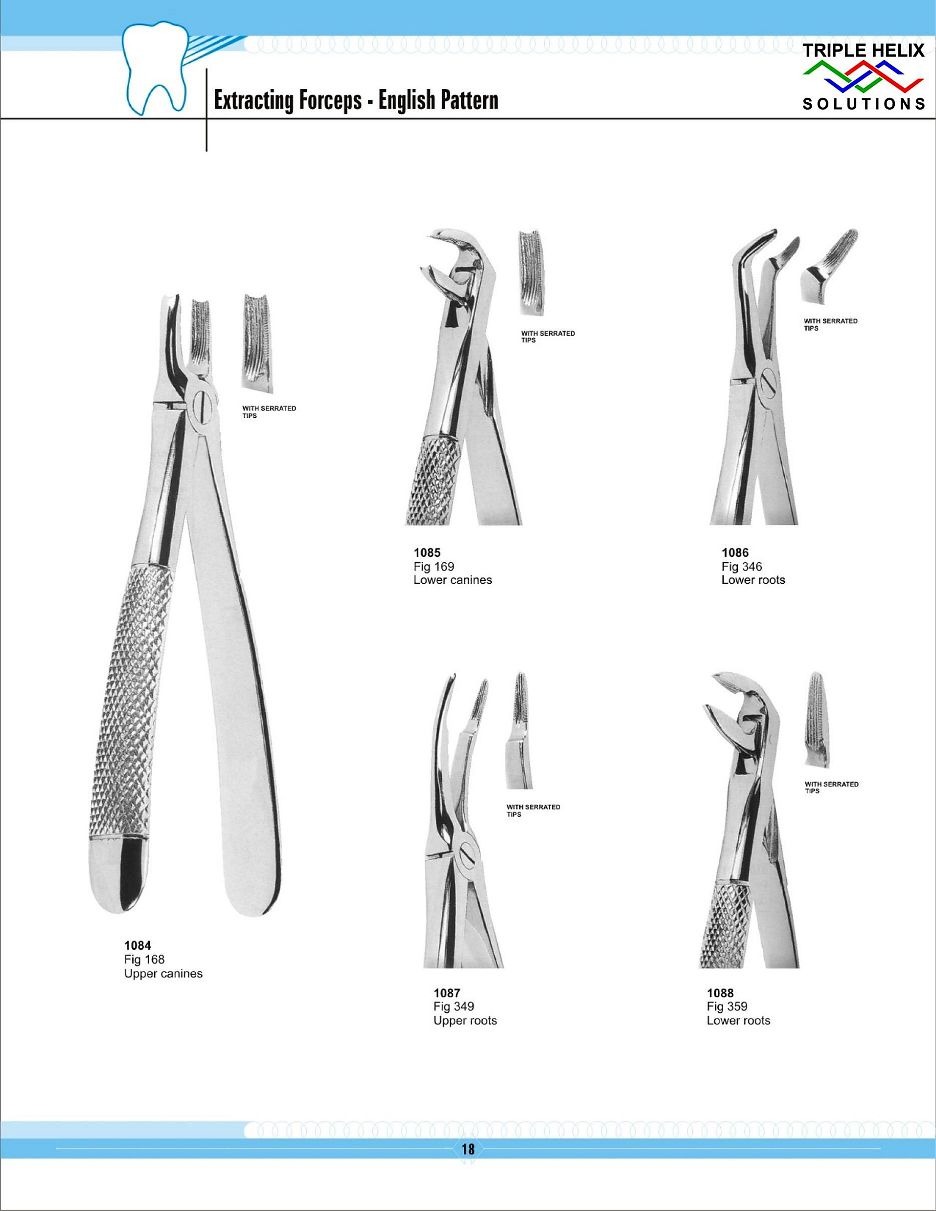 Extraction Forceps - English Pattern - page 18