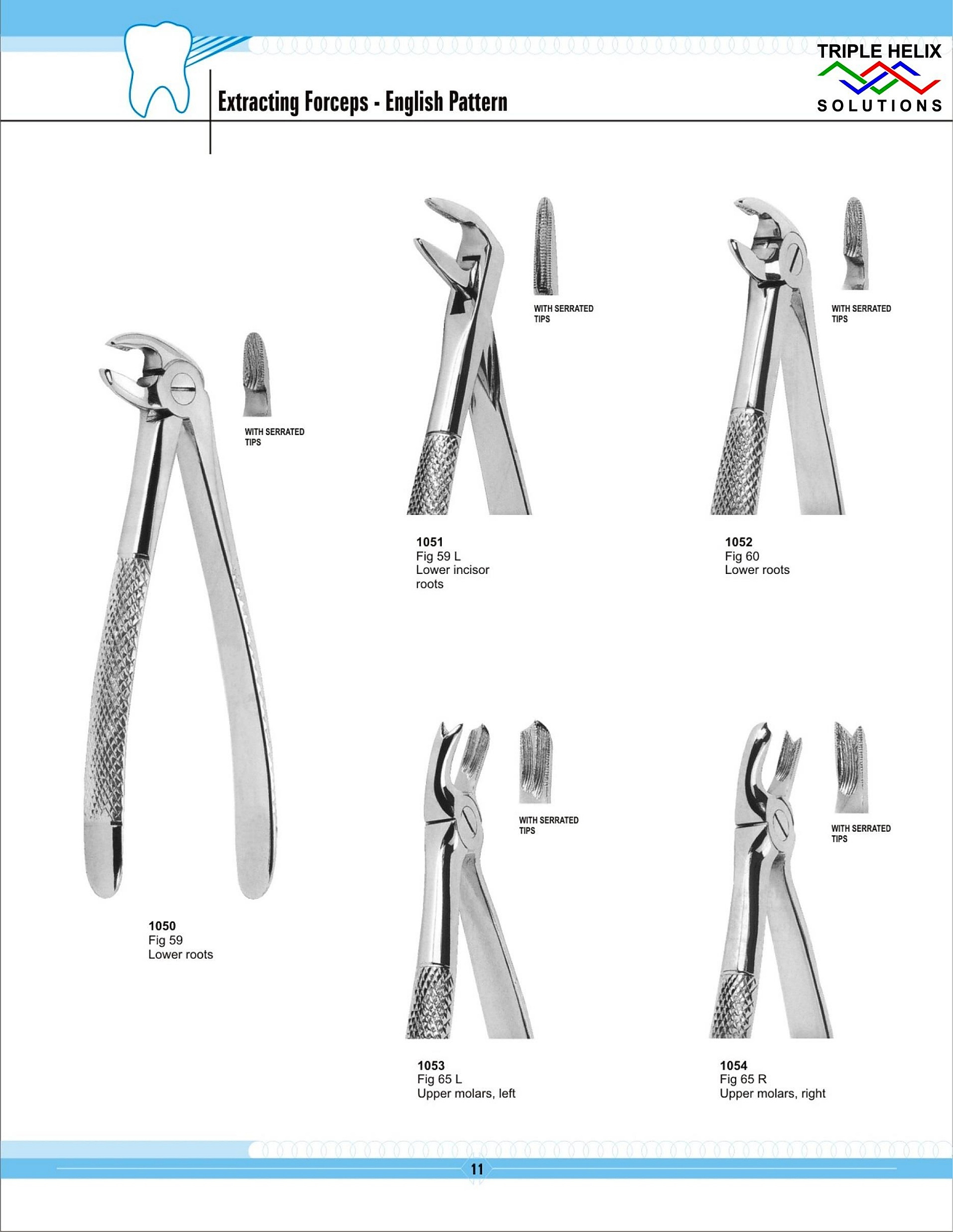 Extraction Forceps — English Pattern - page 11