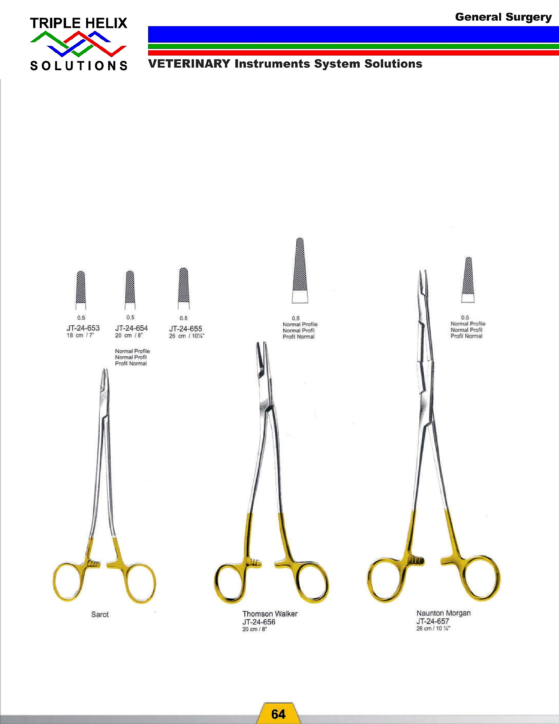 Sarot, Thomson-Walker and Naunton-Morgan Needle Holders - page 56