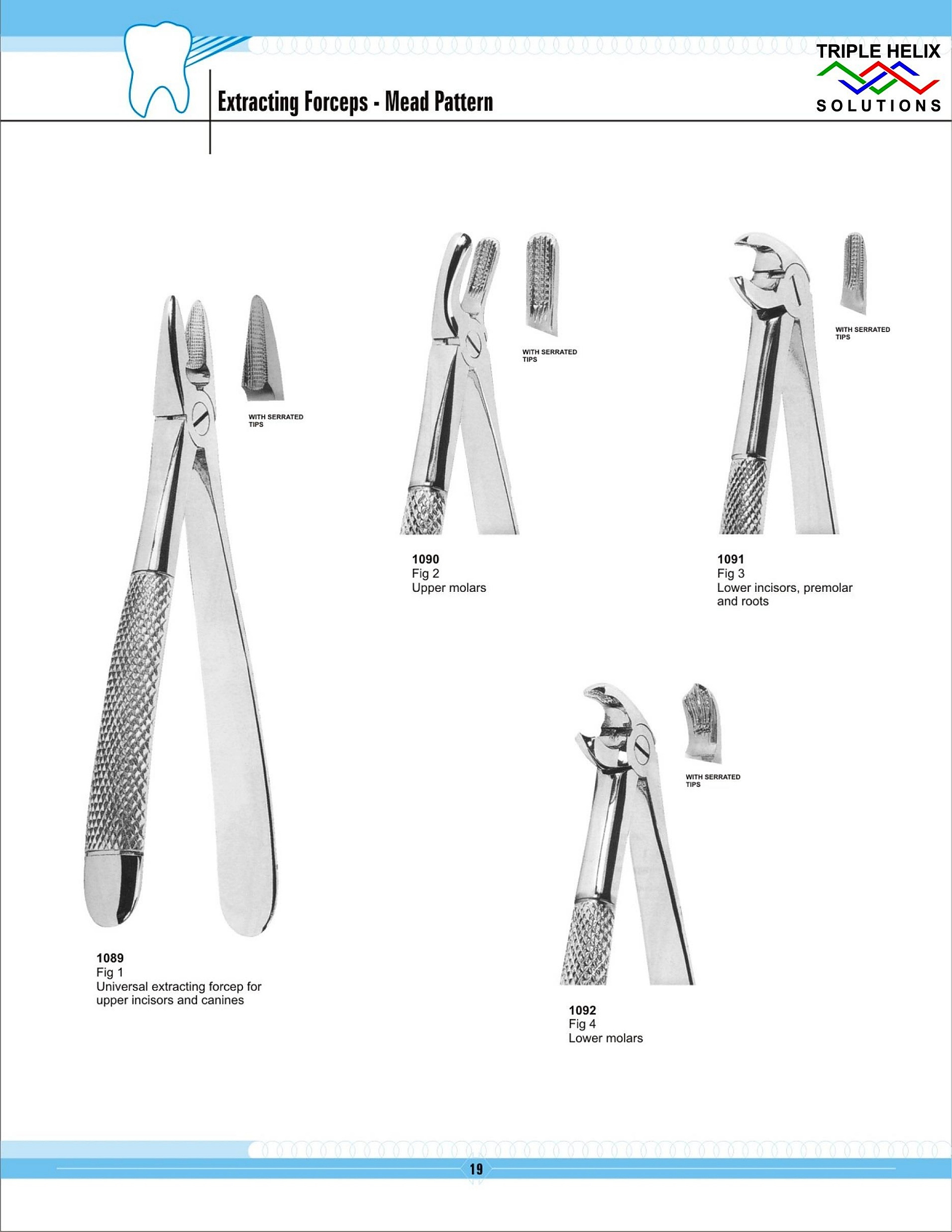 Extraction Forceps — Mead Pattern - page 19