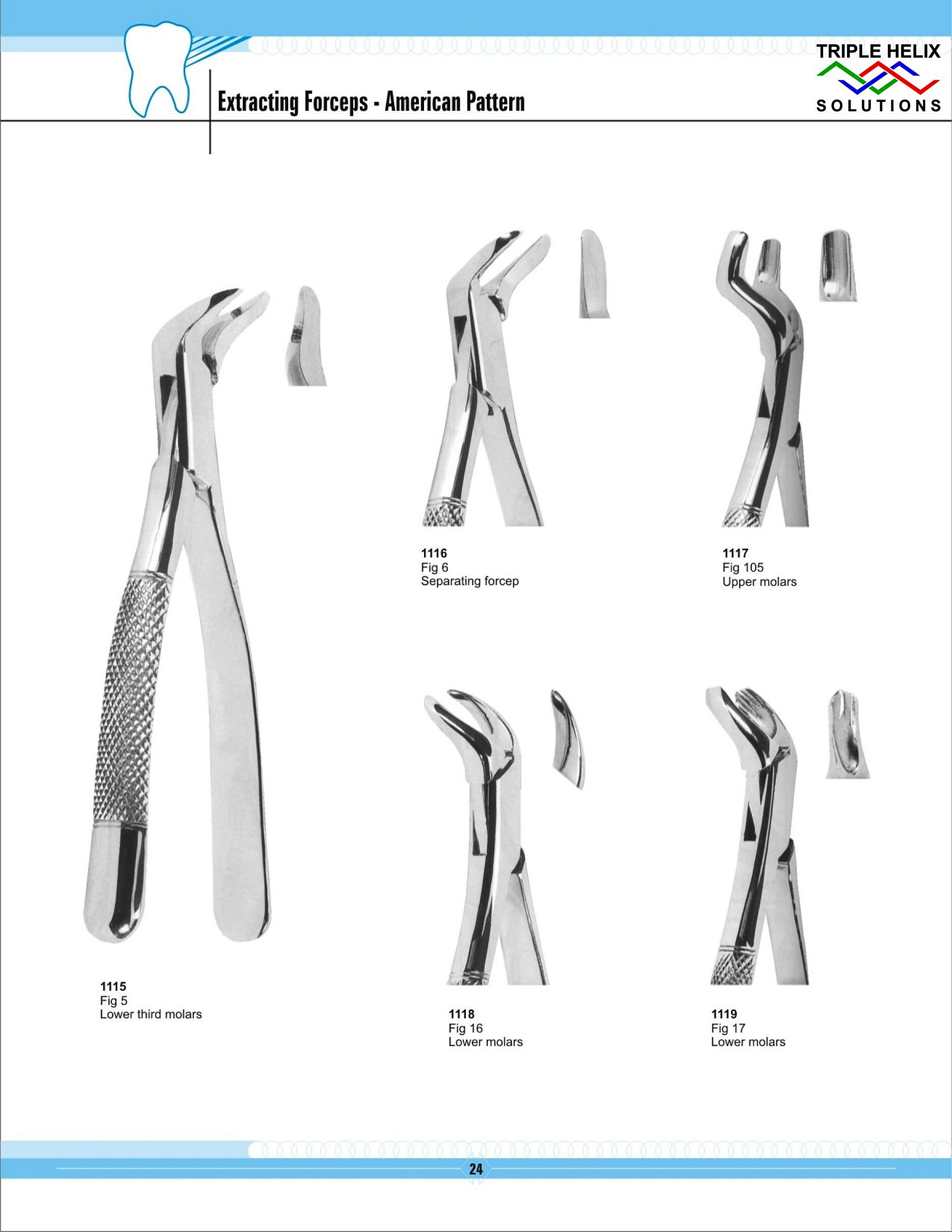 Extraction Forceps — American Pattern - page 24