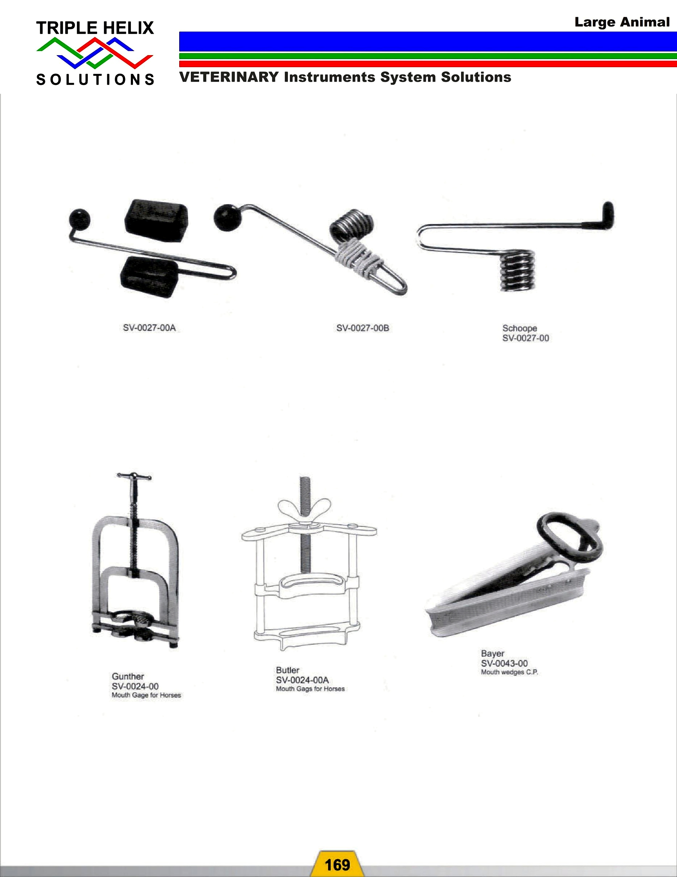 Large Animal Mouth Gags and Dental Instruments - page 2