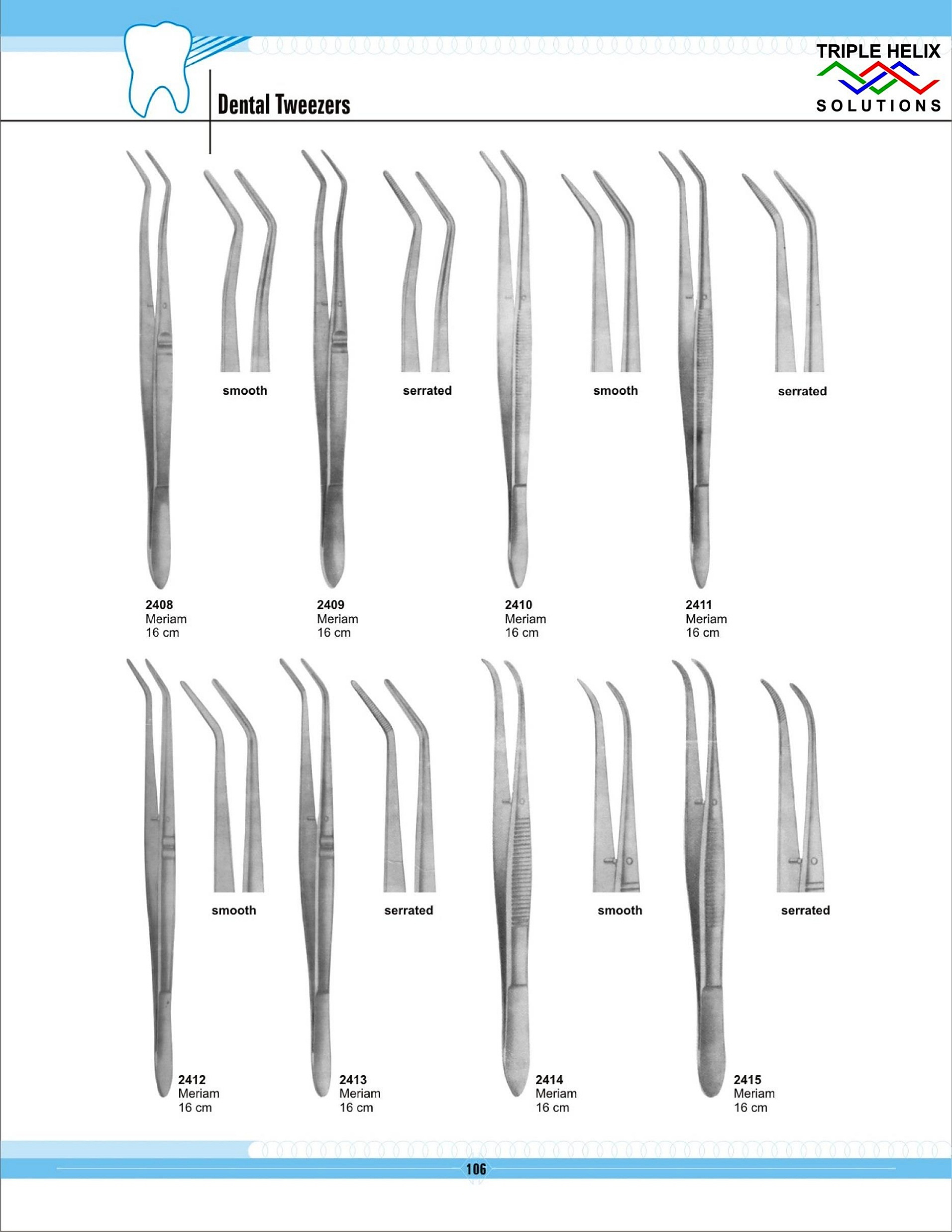 Dental Tweezers - page 106