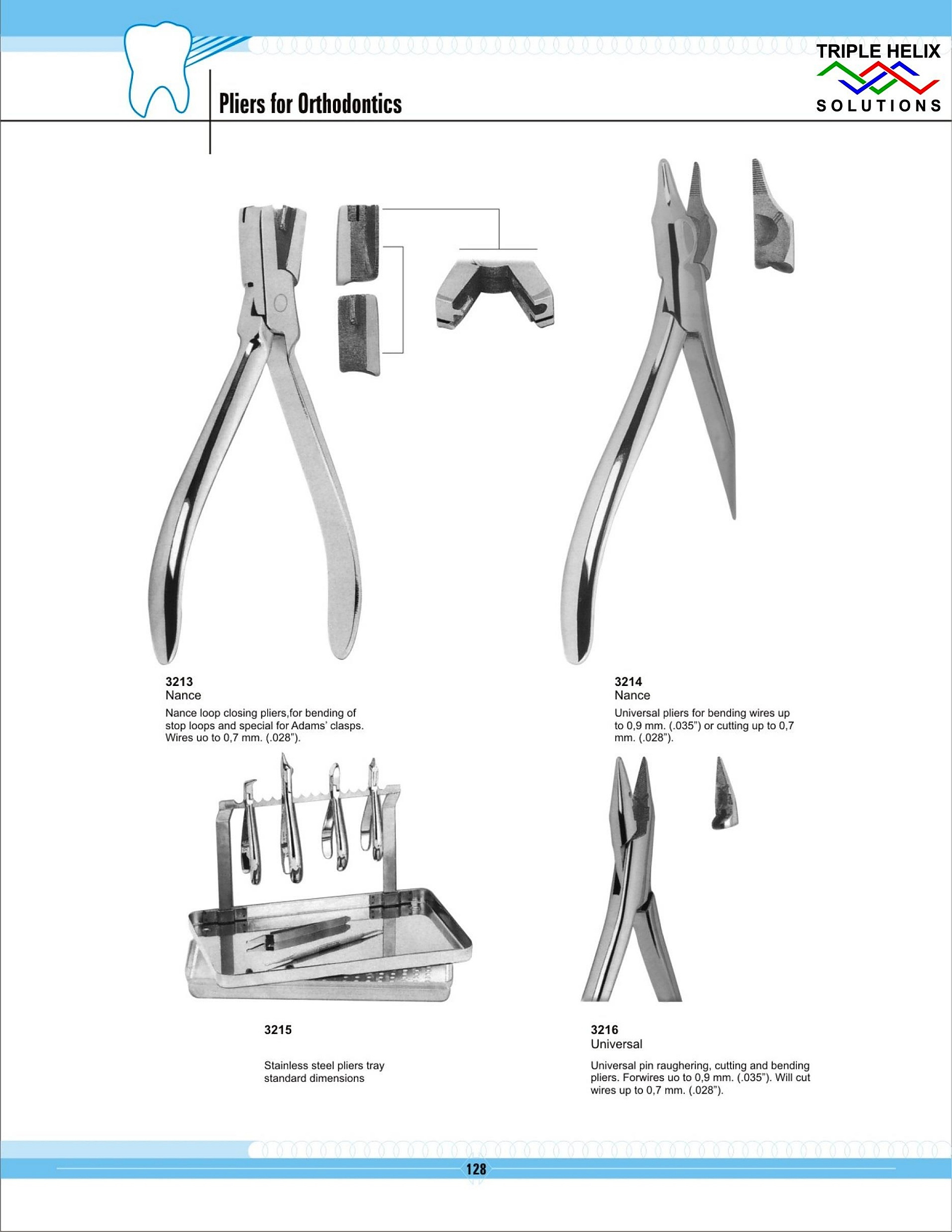 Pliers for Orthodontics - page 128