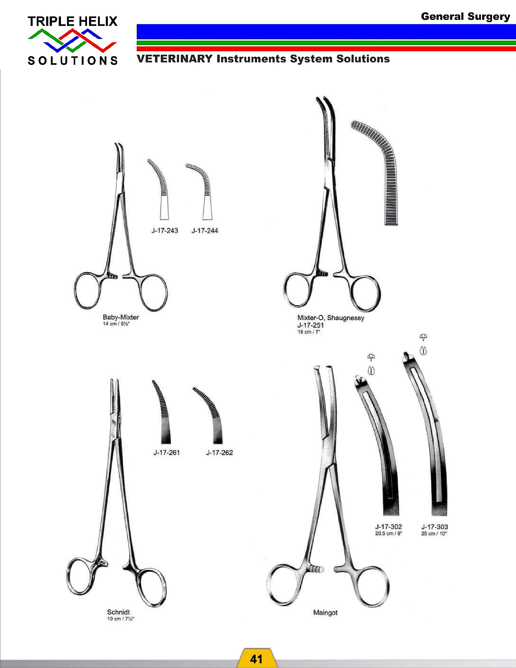 Mixter and Maingot Forceps - page 33