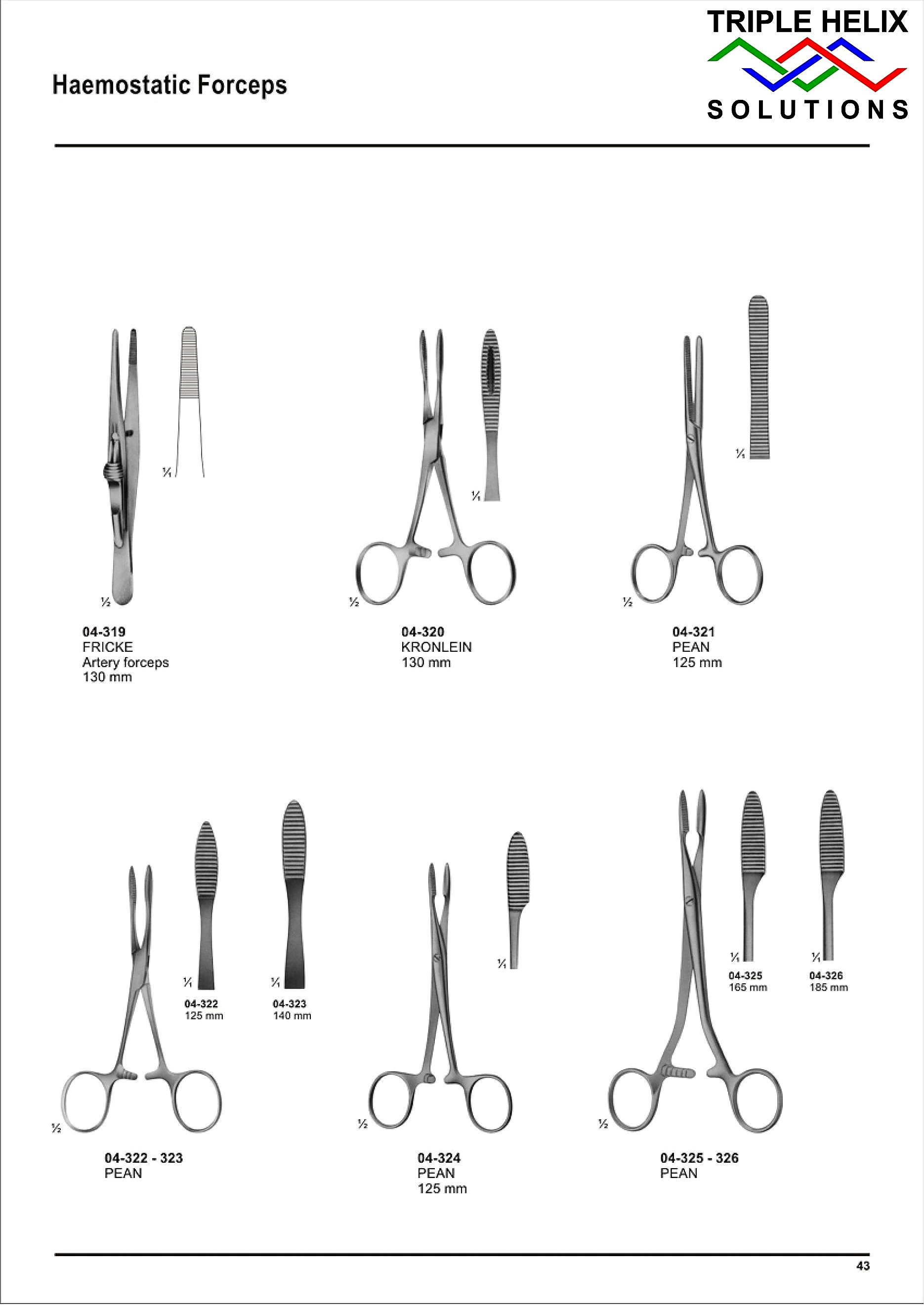 Haemostatic Forceps - page 43